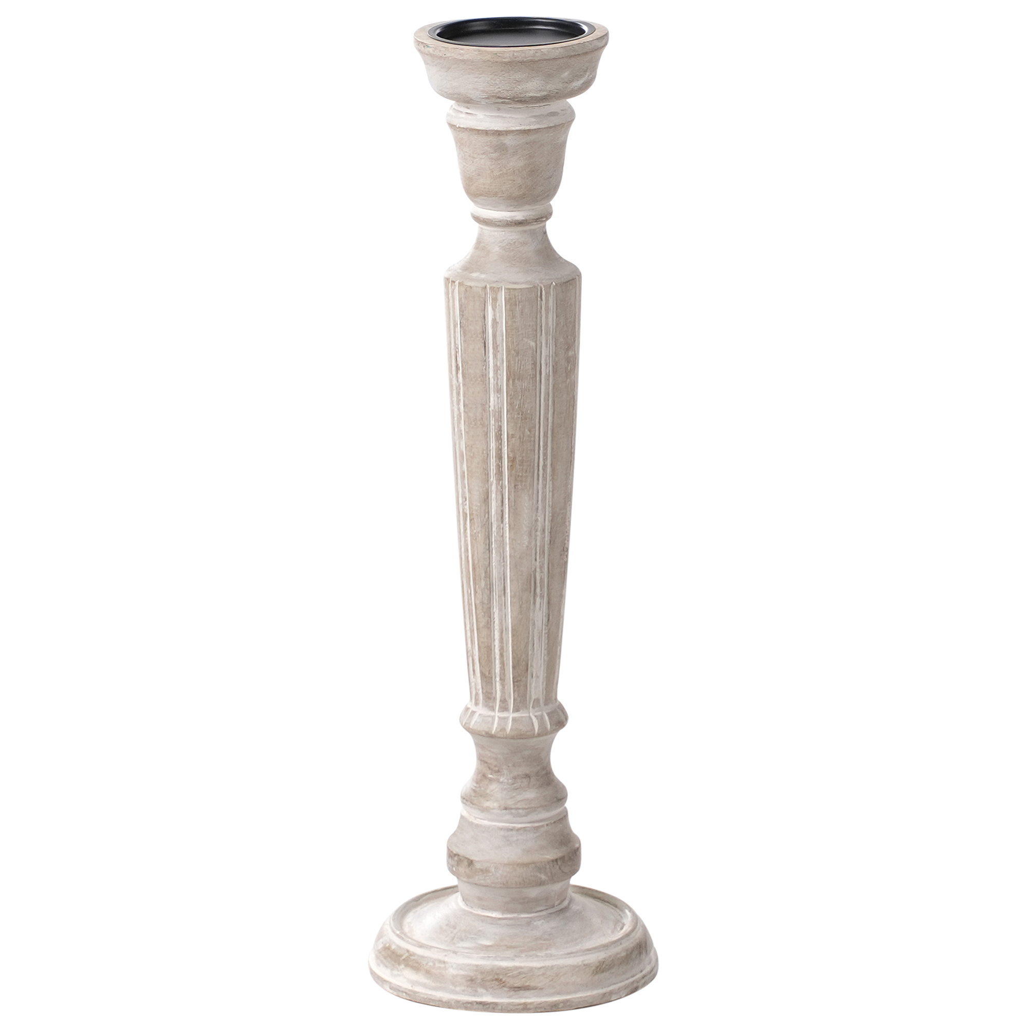 Lysestage MALLAWI 50 cm Mangotræ Lysebrun