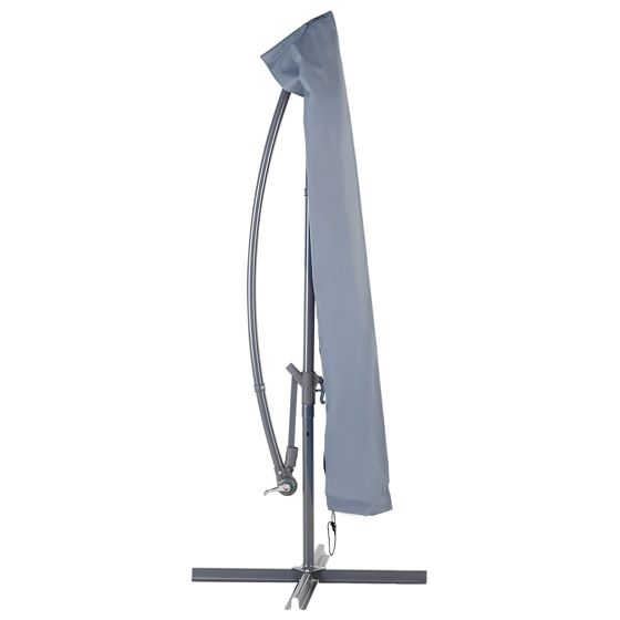 Havemøbelovertræk CHUVA 203 cm 35 cm 35 cm Grå