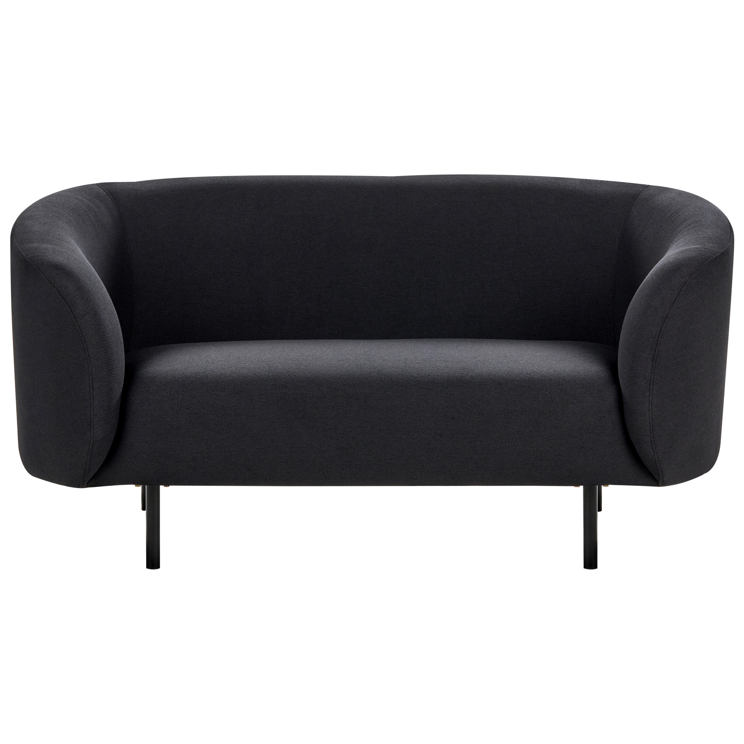 Sofa 2 personers LOEN Sort