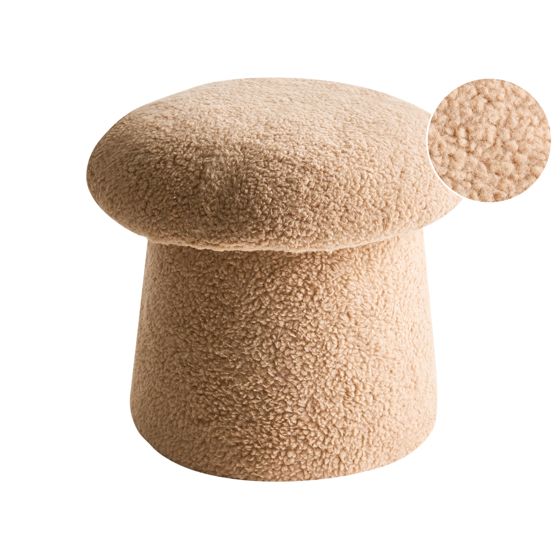 Puf EUFAULA Boucle Beige