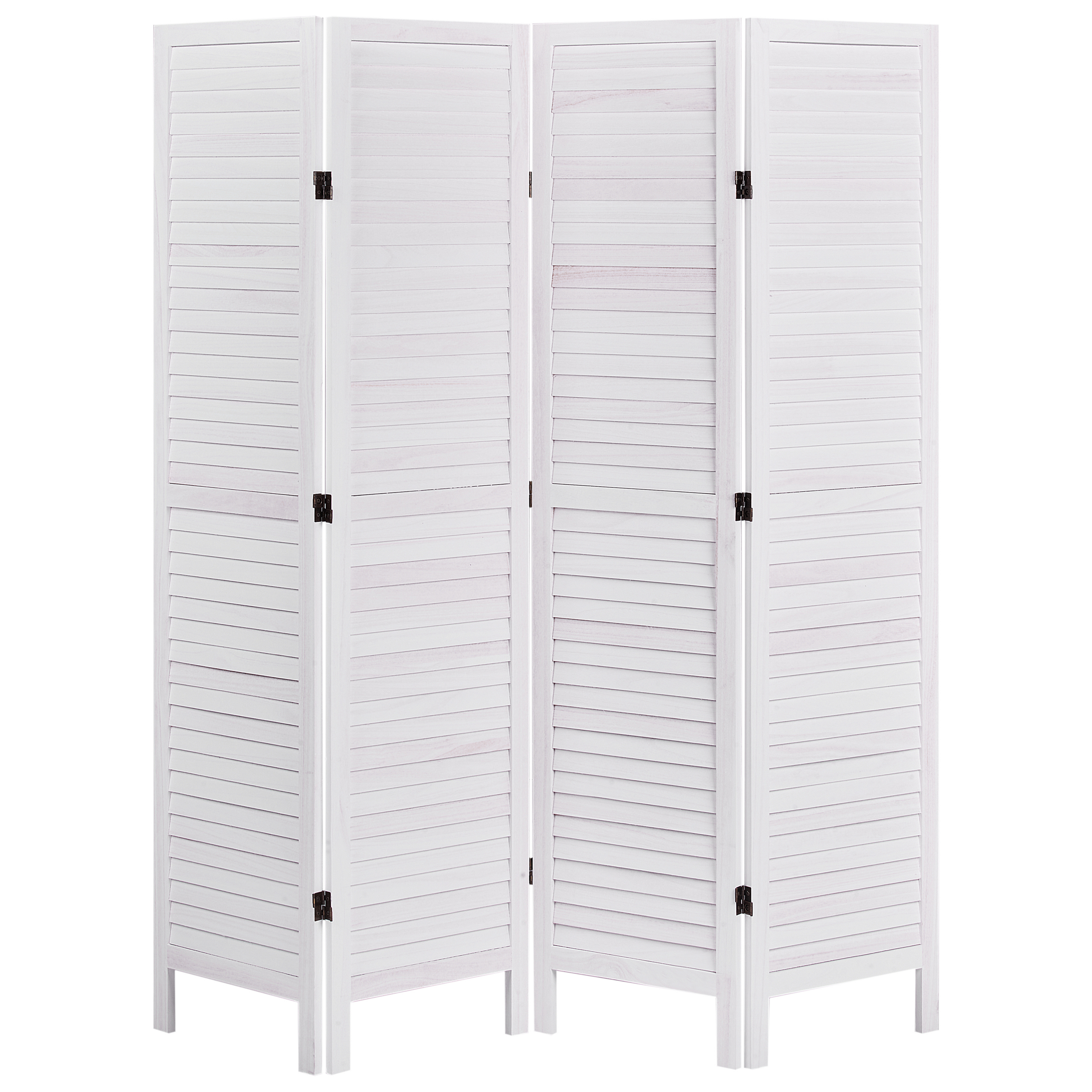 4 panelers rumdeler AVENES 163 cm 170 cm Cremehvid