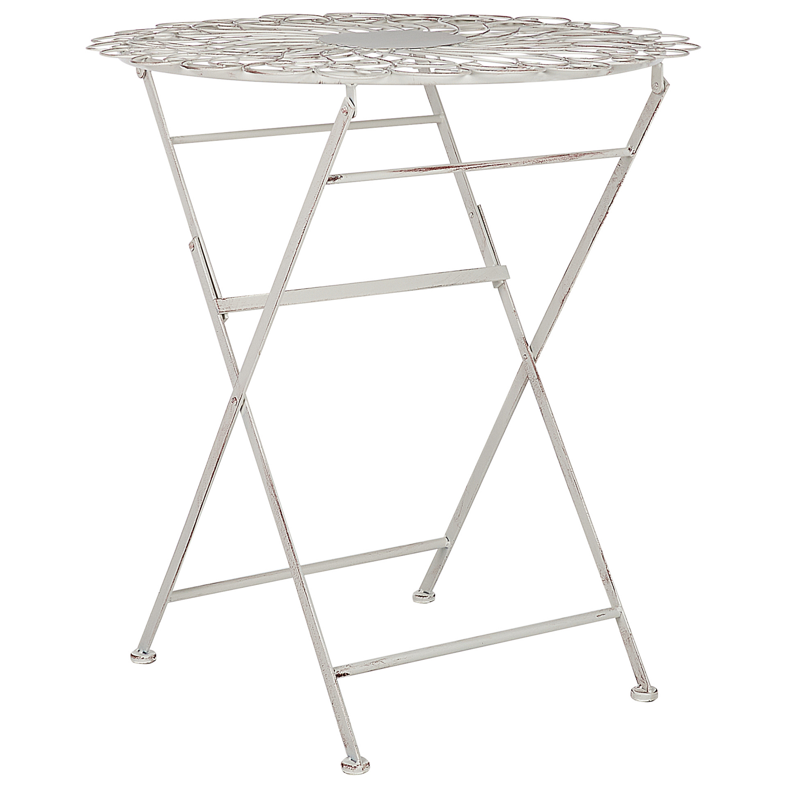 Bistro bord STIFFE 70 cm 70 cm Metal Hvid