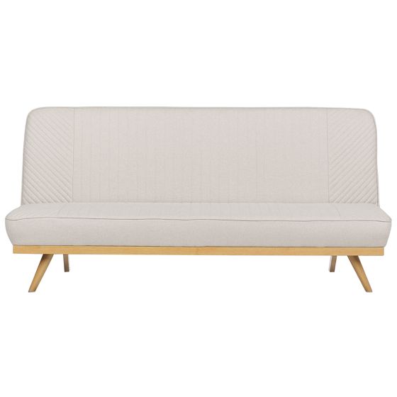 Sovesofa 2 personers KALFAFEL Lys Beige