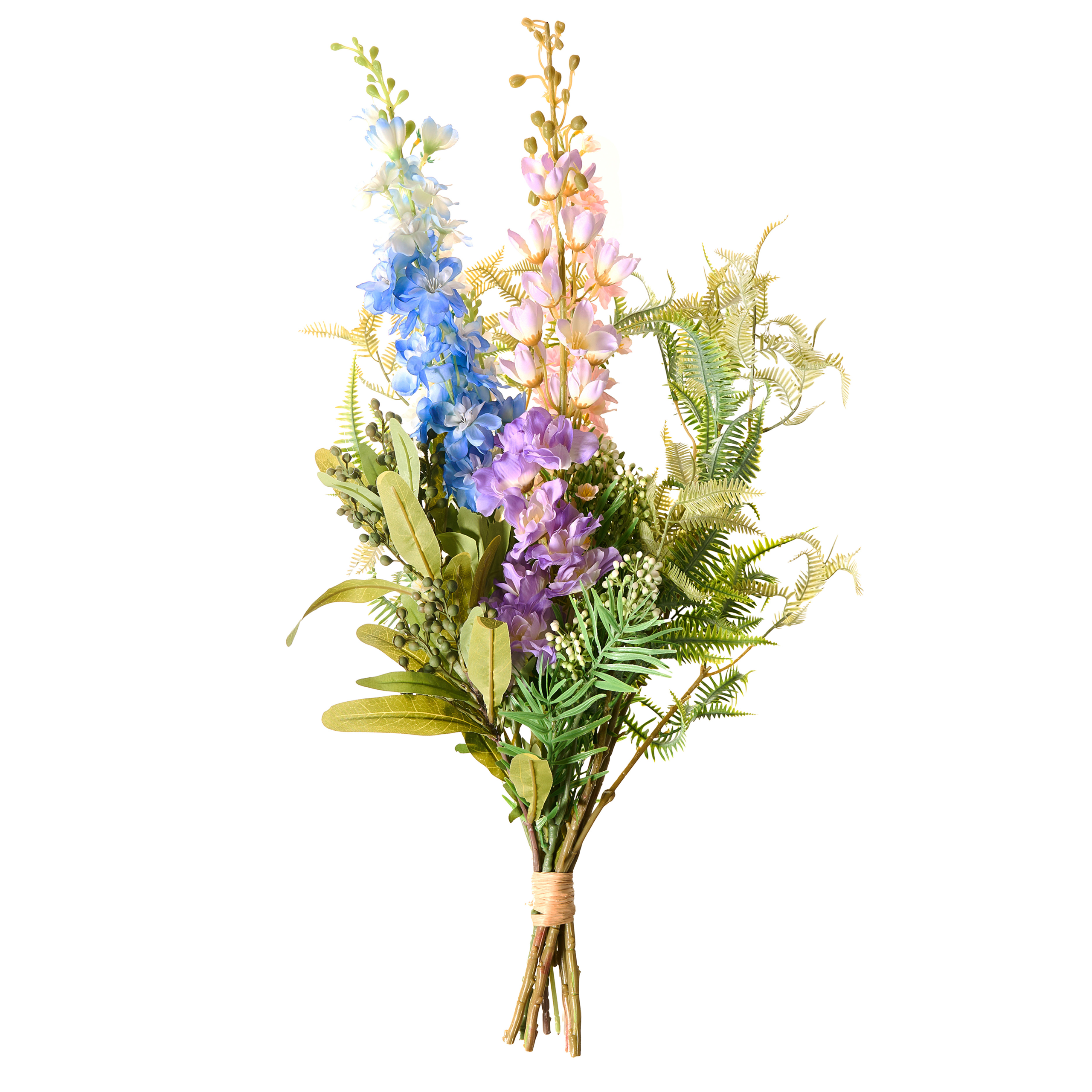 Kunstig blomsterbuket ACHETE 80 cm Multifarvet