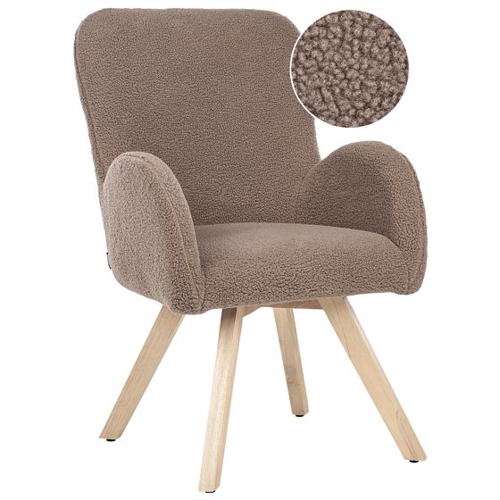 Lænestol BJARN Boucle Brun