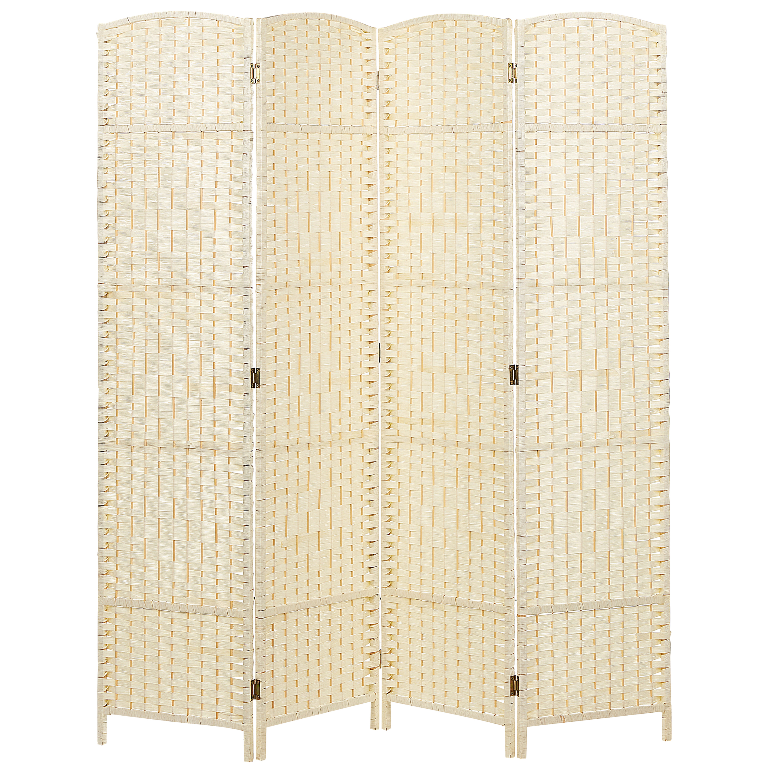 4 panelers rumdeler LAPPAGO 163 cm 170 cm Lys Beige