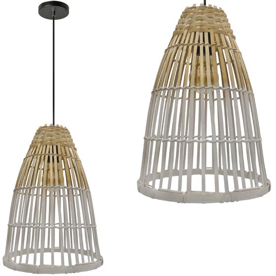 TOOLIGHT hængende loftlampe APP1329-1CP Hvid 34x25x34cm