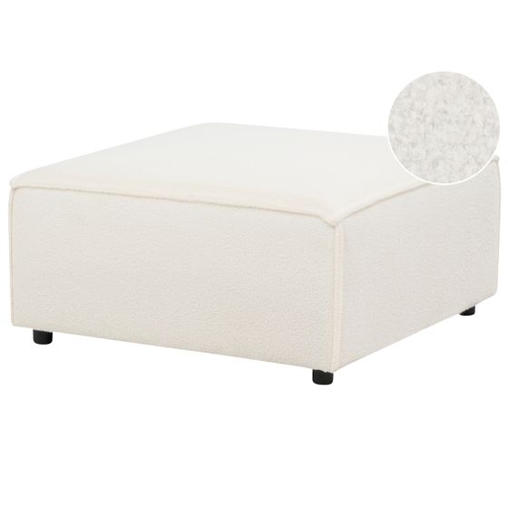 Fodskammel ARDAL Boucle Cremehvid