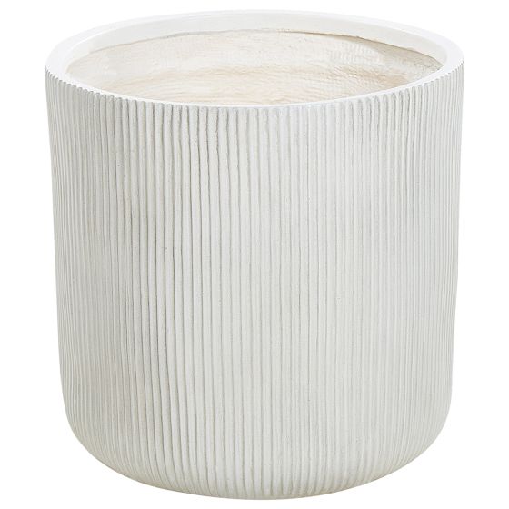 Urtepotte OREOI 45 cm Cremehvid
