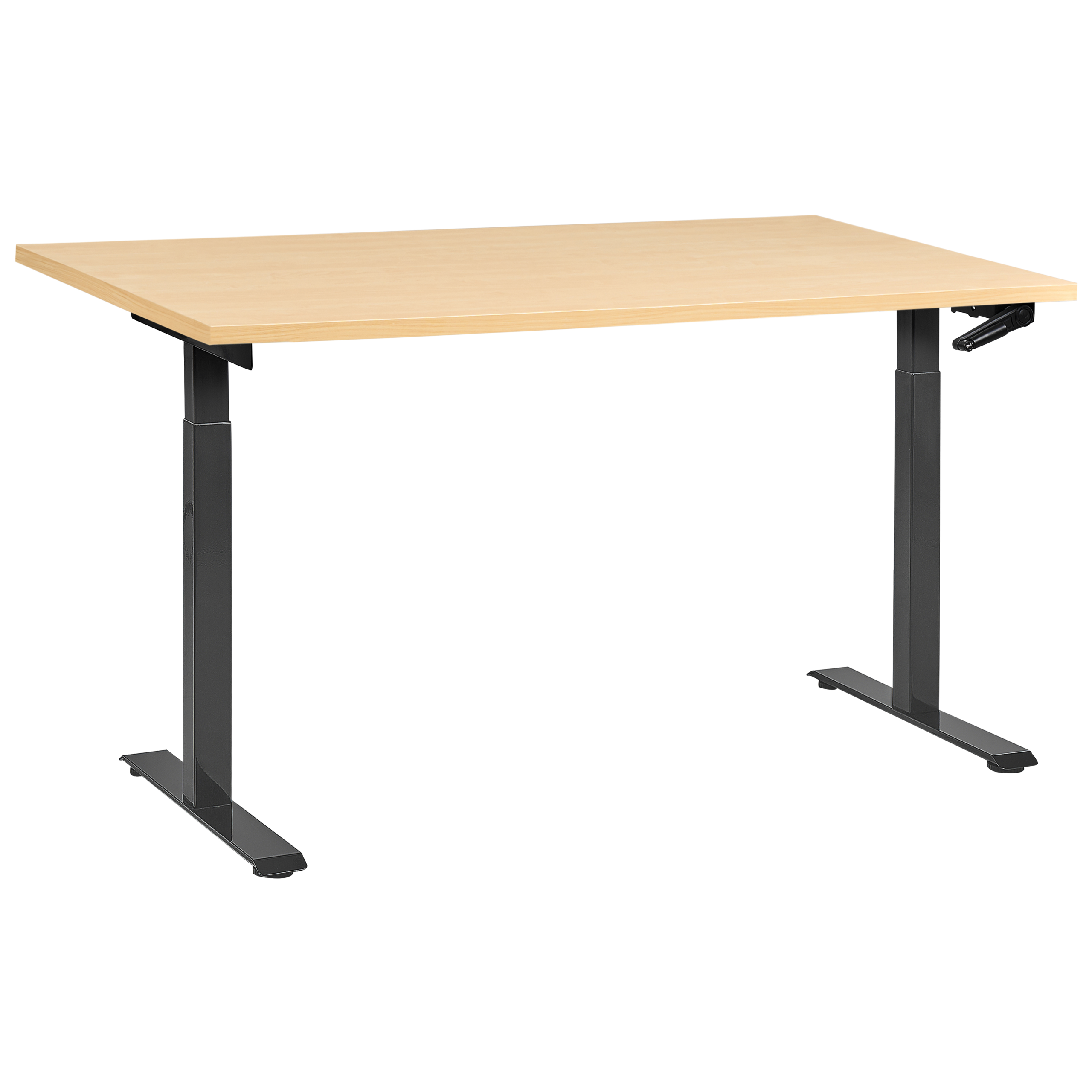 Manuelt justerbart hæve sænkebord DESTINES 160 cm 72 cm
