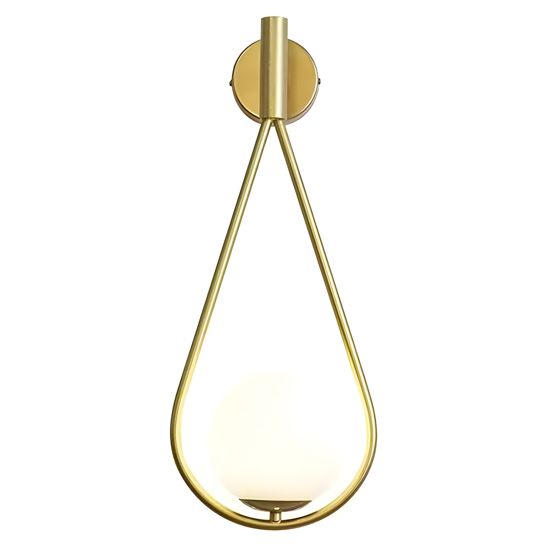 TOOLIGHT væglampe G094-1W Guld/Hvid 50x15x50cm