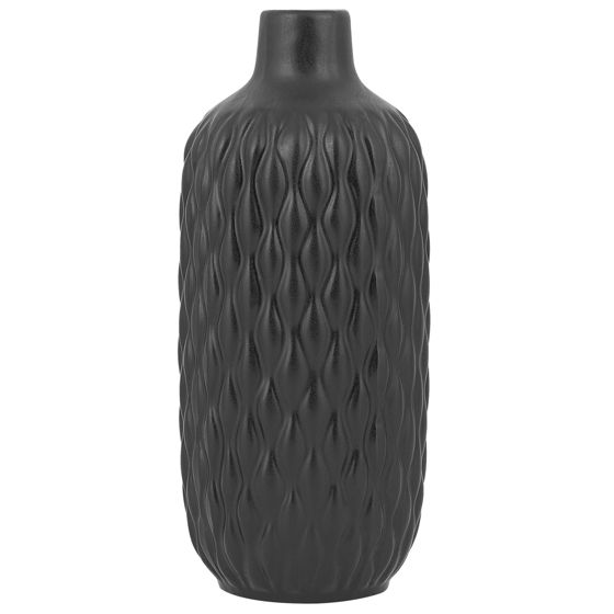 Dekovase EMAR Stentøj 31 cm Sort