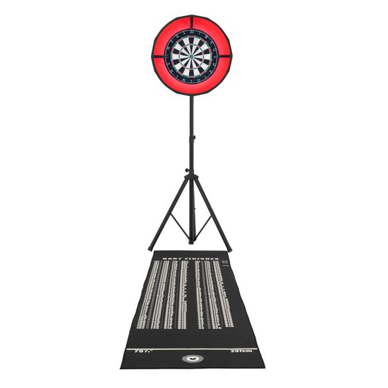 Dartskivesæt med LED-kant