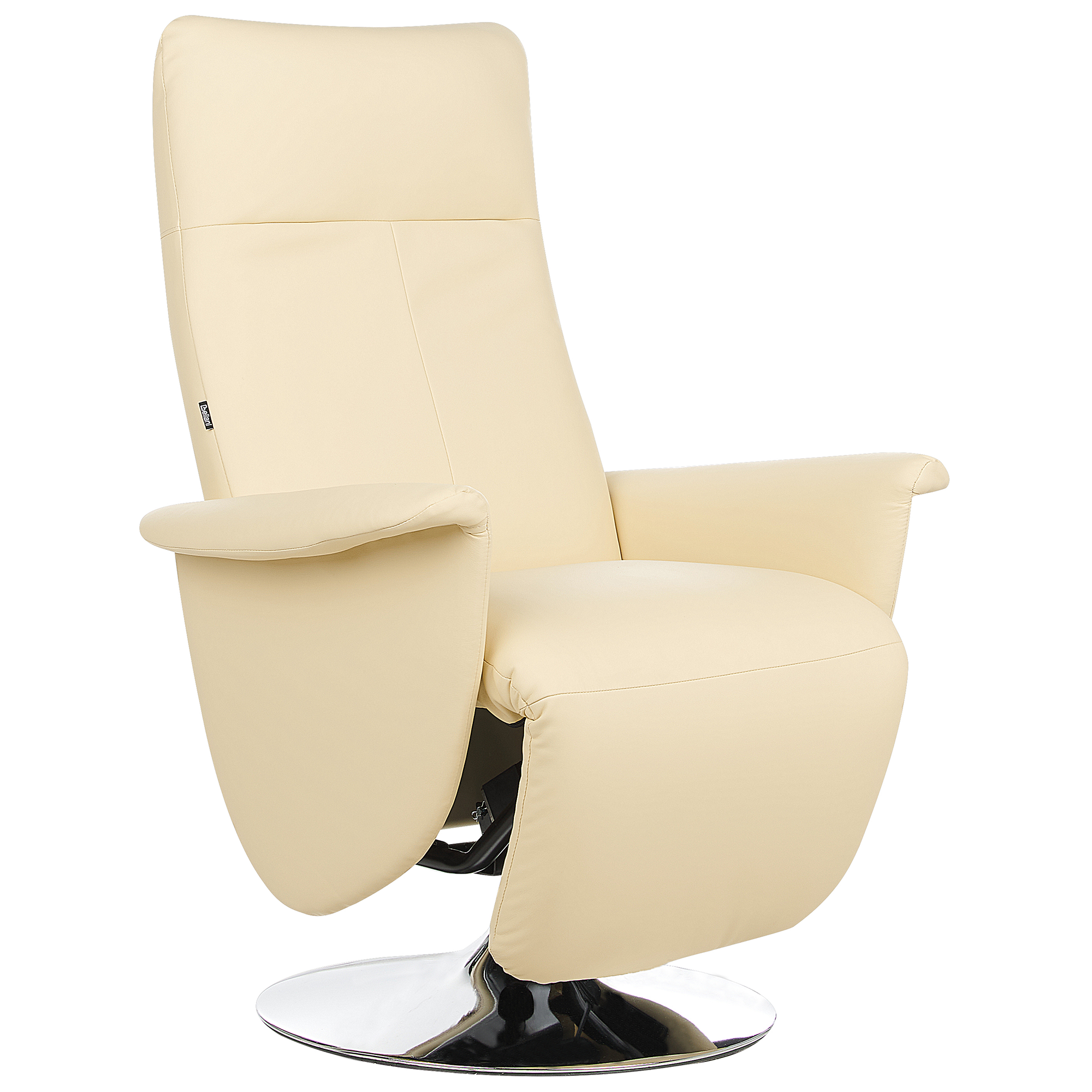 Recliner stol PRIME Inkl. fodstøtte Kunstlæder Lys Beige