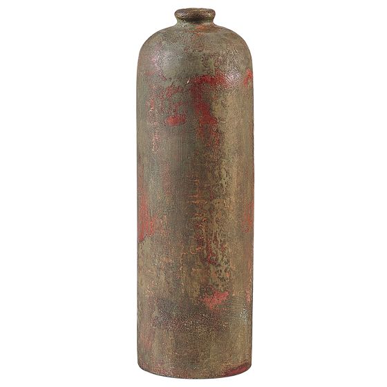Dekovase UBEDA 41 cm Keramik Grøn