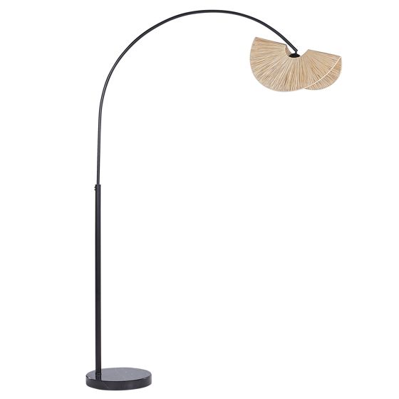 Gulvlampe HERRON Naturlig