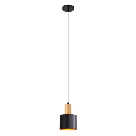 NETTLIFE Vintage Hængende Sort E27, Justerbar Loftlampe til Spisestue