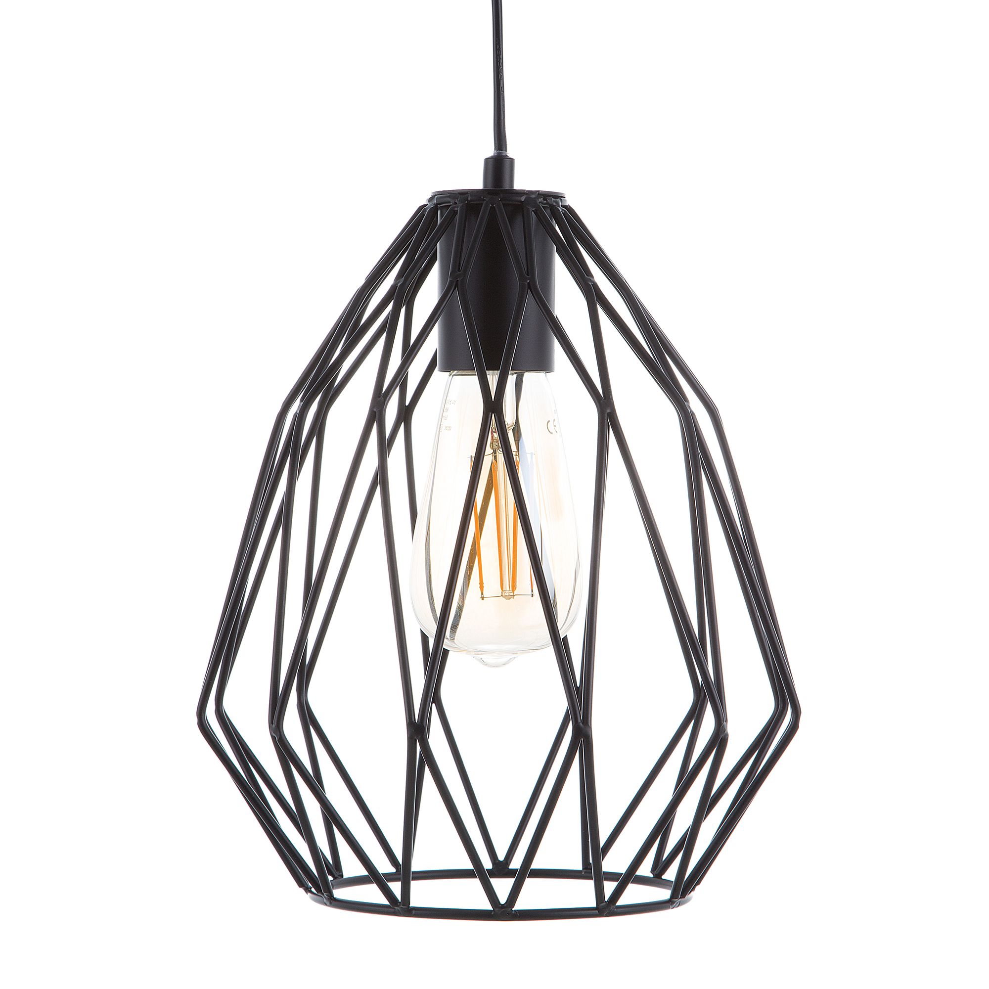 Loftlampe MAGRA Metal Sort