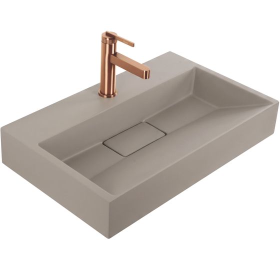 REA komposit håndvask GOYA beige, 60x37x14cm