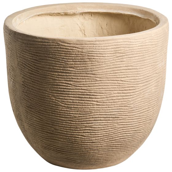 Urtepotte LIXOURI 47 cm Beige