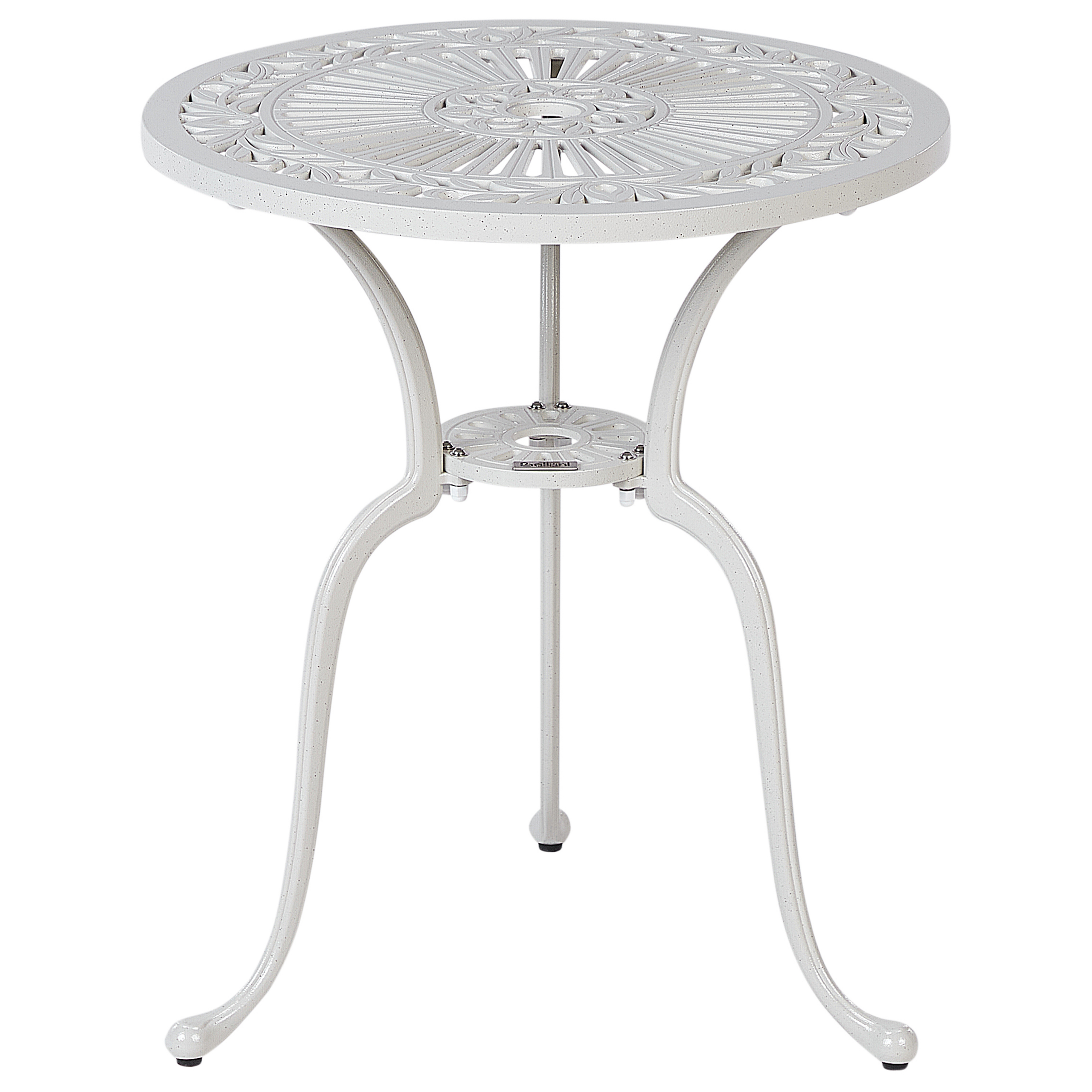 Bistro bord DASCIO 61 cm 61 cm Metal Cremehvid