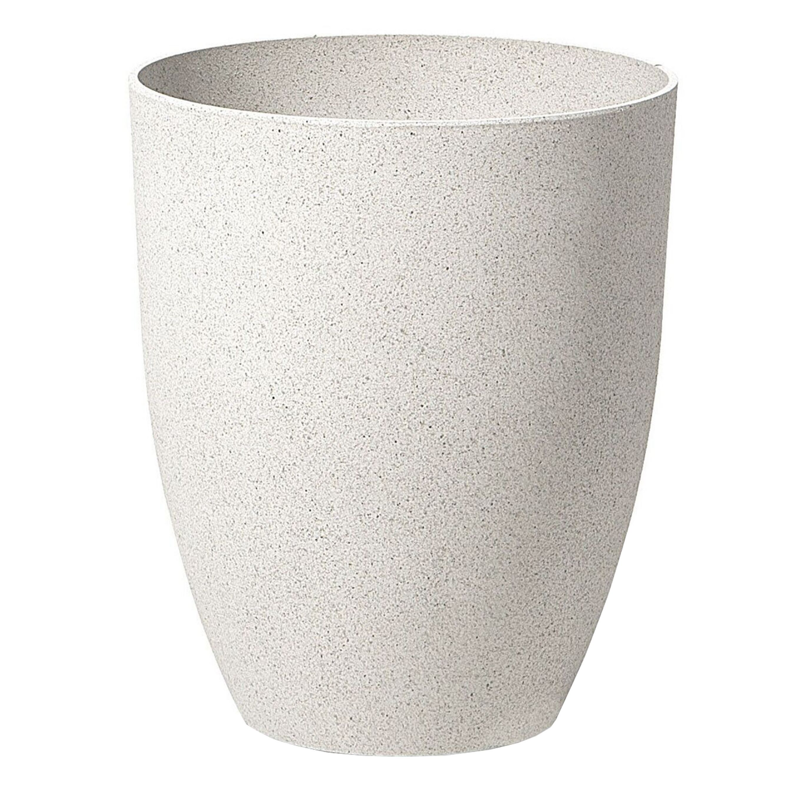 Urtepotte CROTON 35 cm Cremehvid