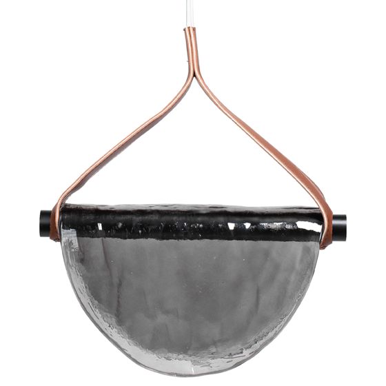 TOOLIGHT hængende loftlampe APP1076-CP Sort 6,5x28,5x32cm