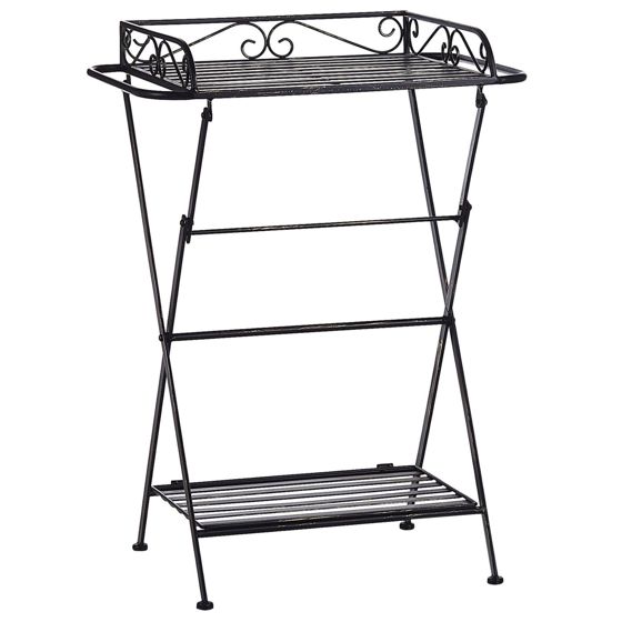 Bord ANCUD Metal Sort