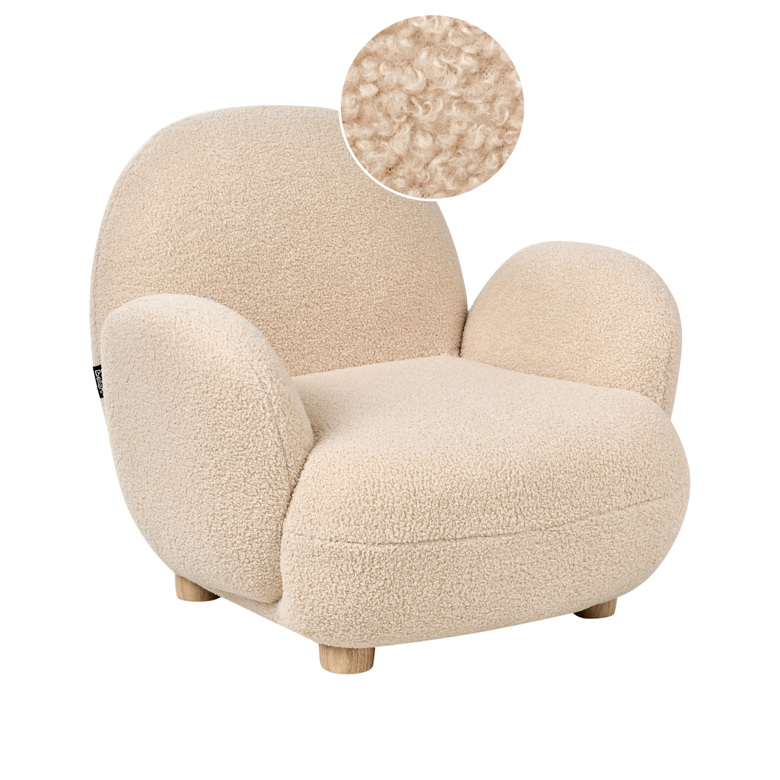 Børnelænestol HEM Boucle Beige