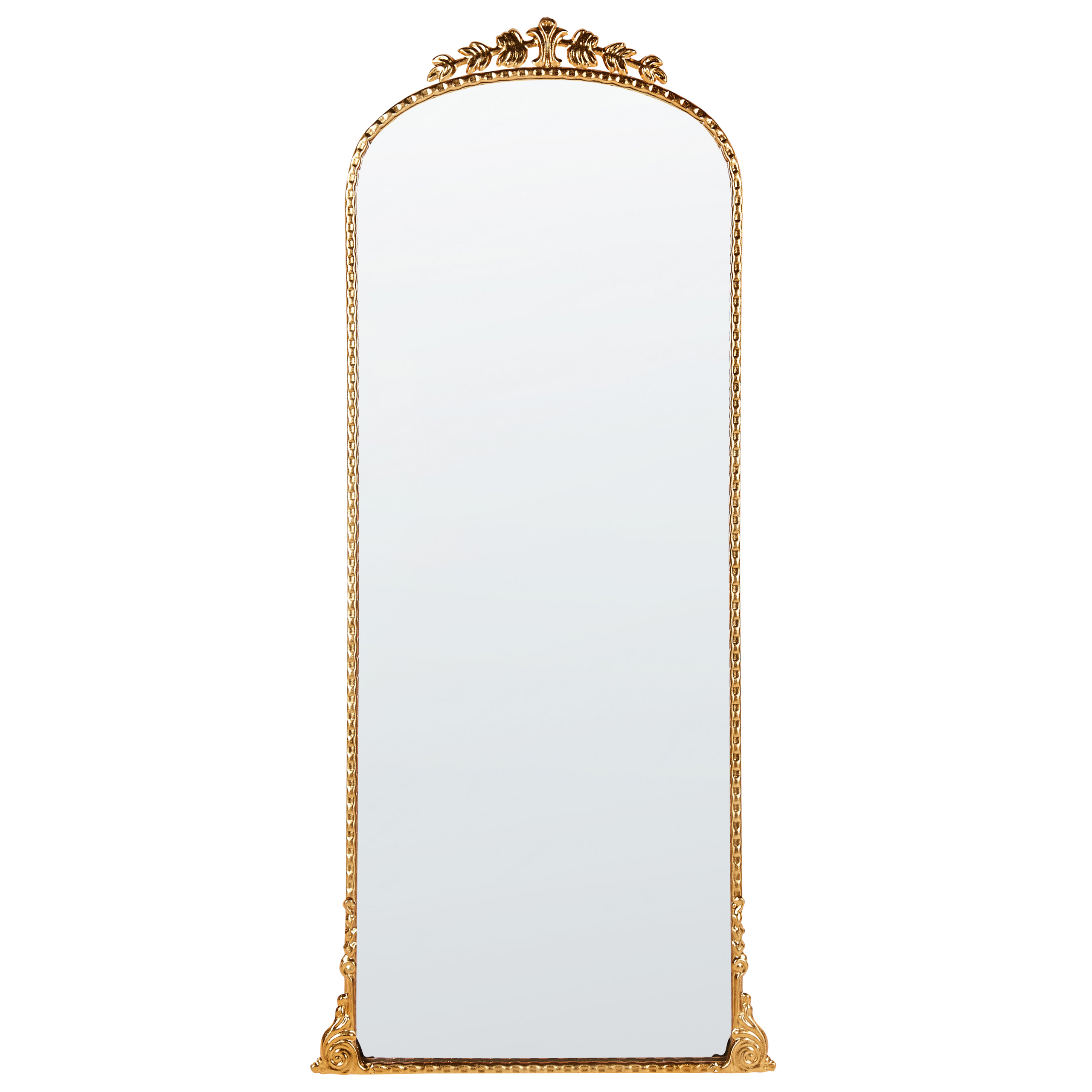 Vægspejl LIVRY 51 cm 114 cm Metal Guld