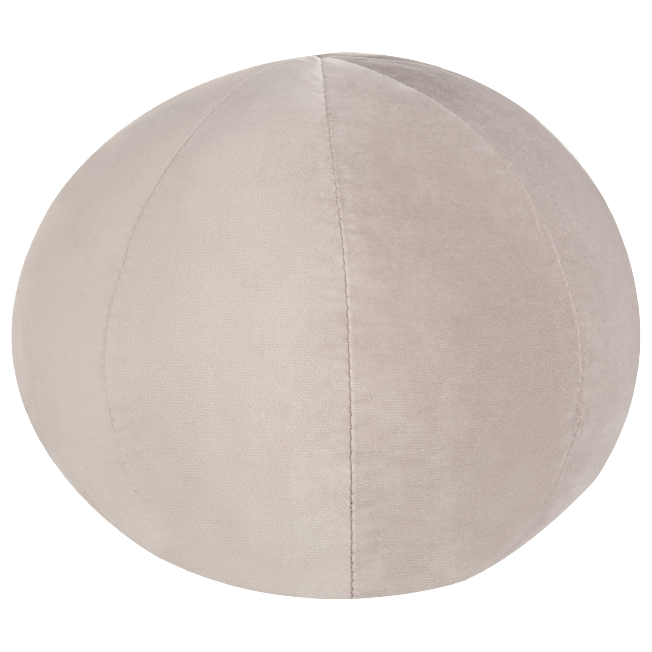 Sofa 3 personers LEIREN Velour Brungrå