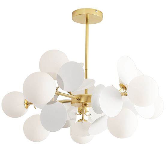 TOOLIGHT hængende loftlampe APP1565-12 Guld 55x95x55cm