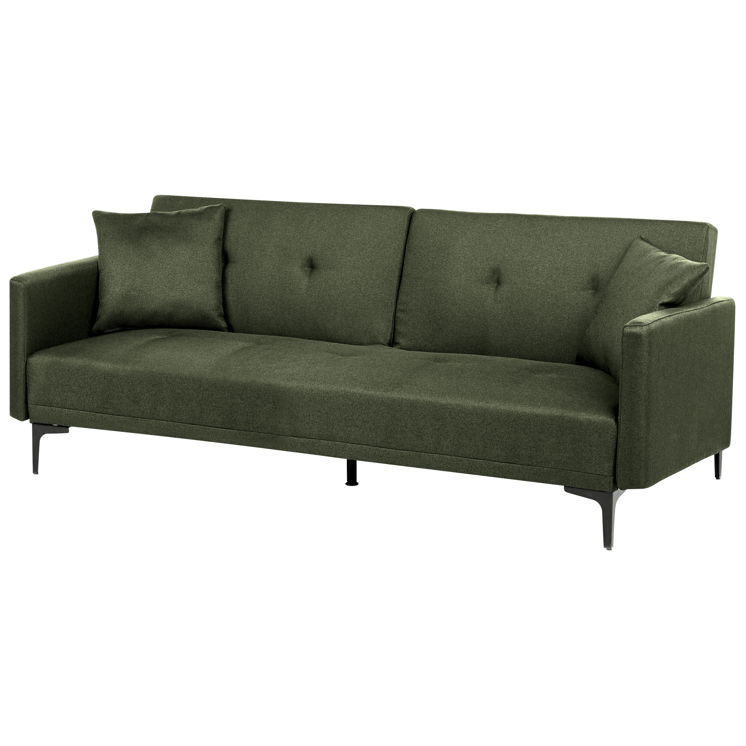 Sovesofa 3 personers LUCAN Grøn