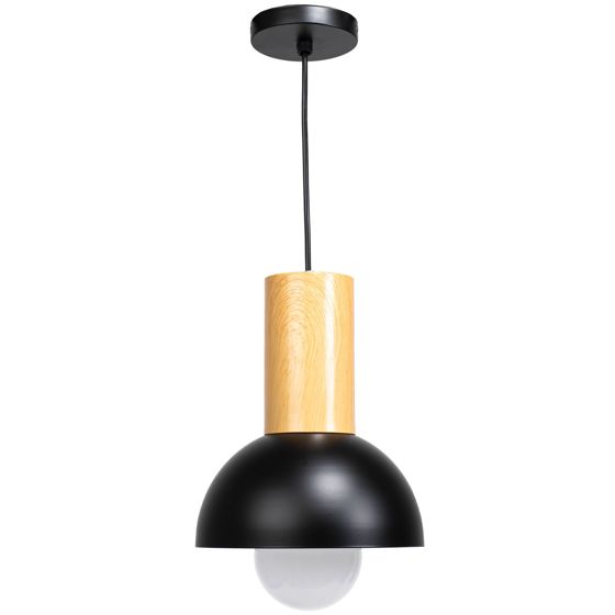 TOOLIGHT hængende loftlampe APP1083-1CP Sort 24x20x24cm