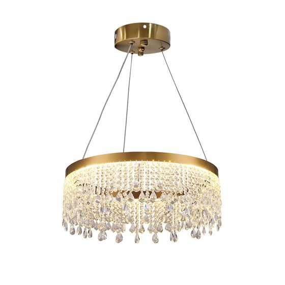 TOOLIGHT hængende loftlampe APP1730-1CP 40cm LED Guld 40x40x85cm