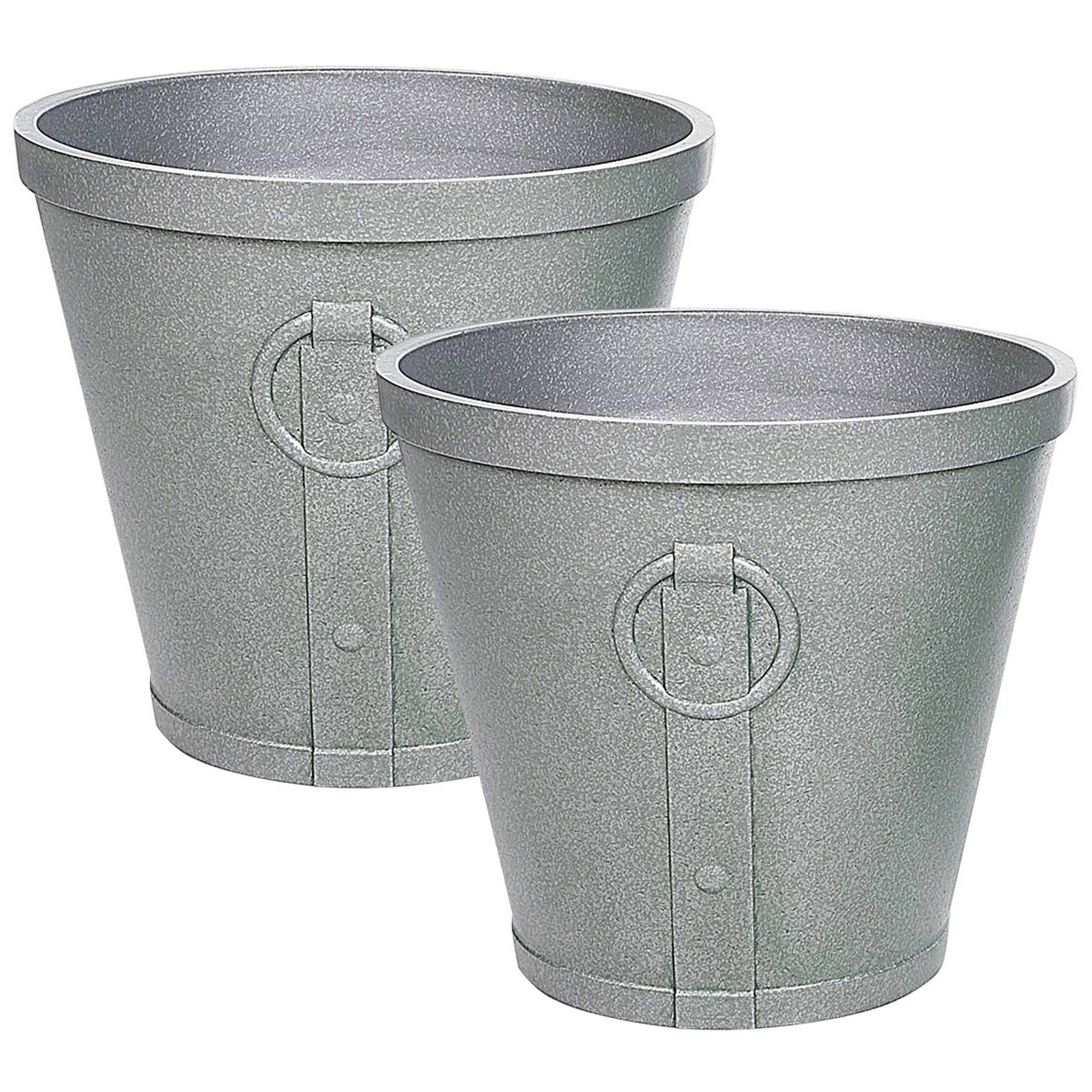 Urtepotte VARI 45 cm Grå