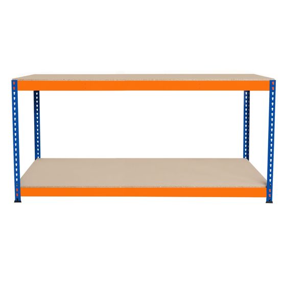 S-Rax skrivebord i 2 niveauer - 180 cm x 60 cm x 90 cm