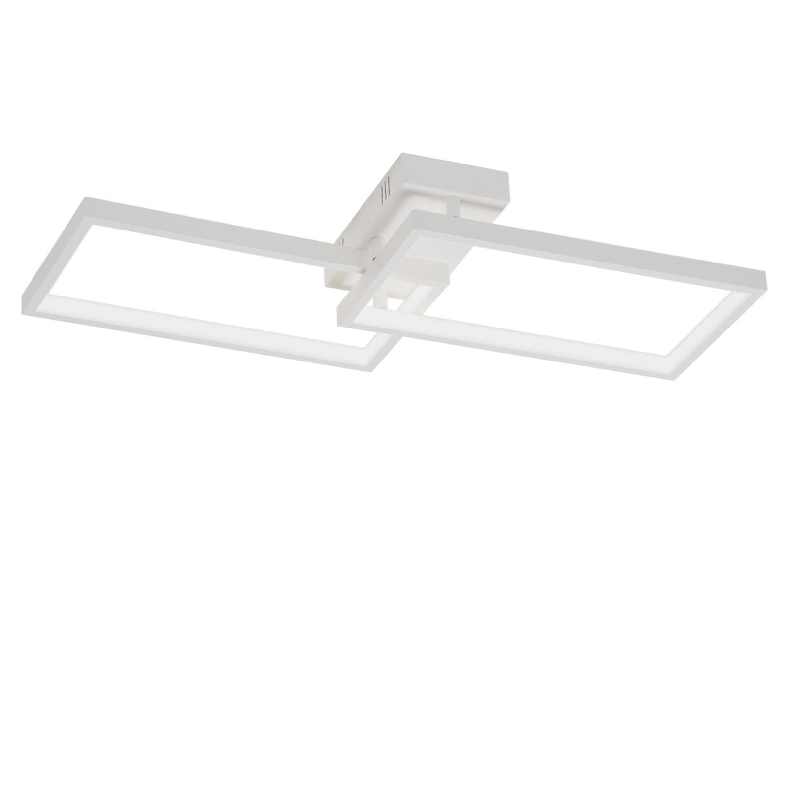 NETTLIFE LED loftlampe hvid metal 48W 80cm, dæmpbar, rektangulær