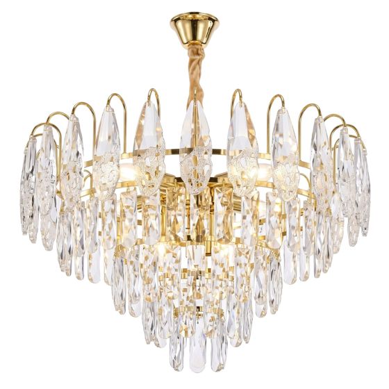 TOOLIGHT hængende loftlampe SWE080-CP 50cm Guld 50x50x79,5cm