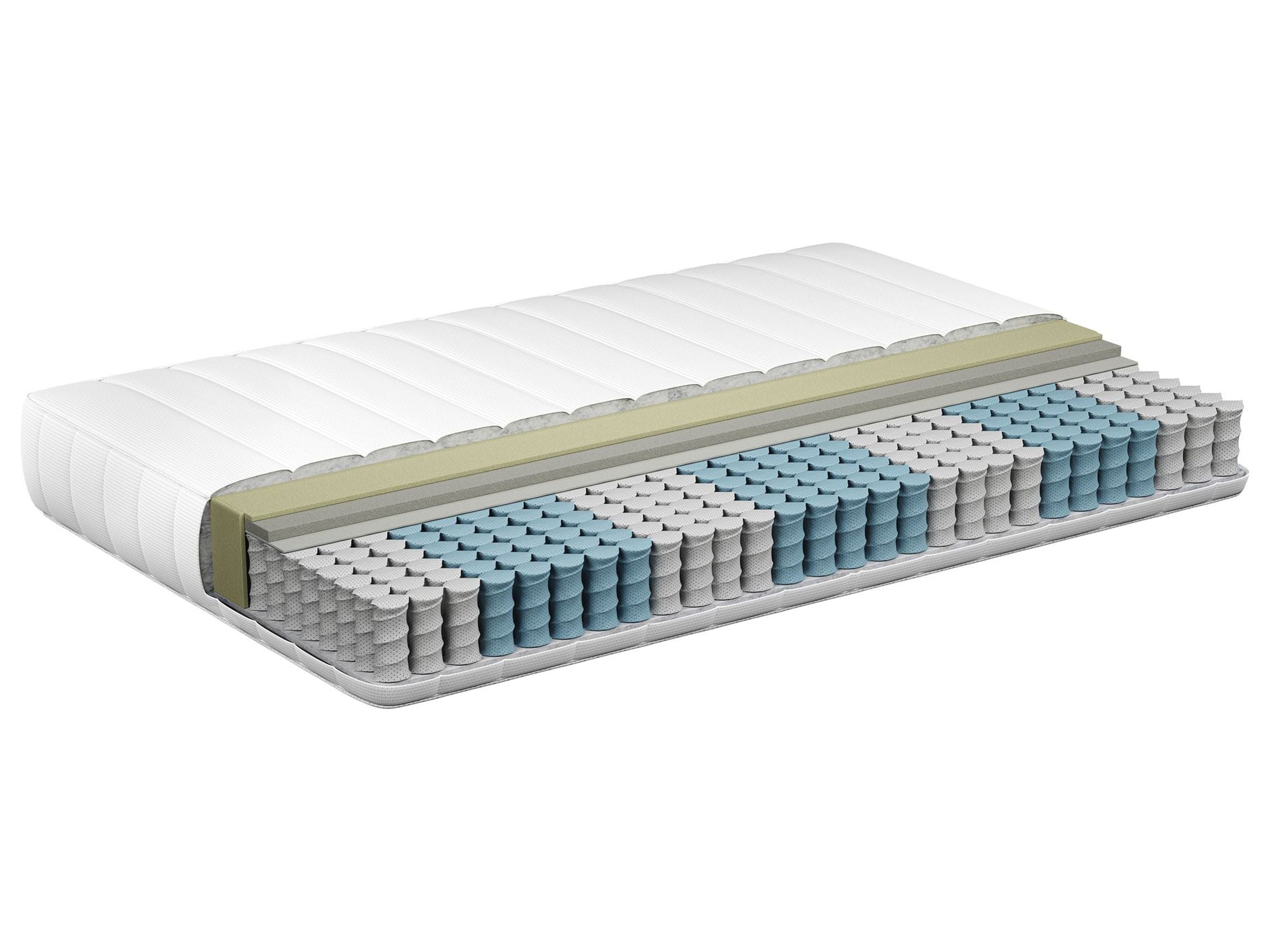 Memoryskum-madras med lommefjedre SILENT HYBRID 7 PLUS H3/4 Fast 140 x 200 cm