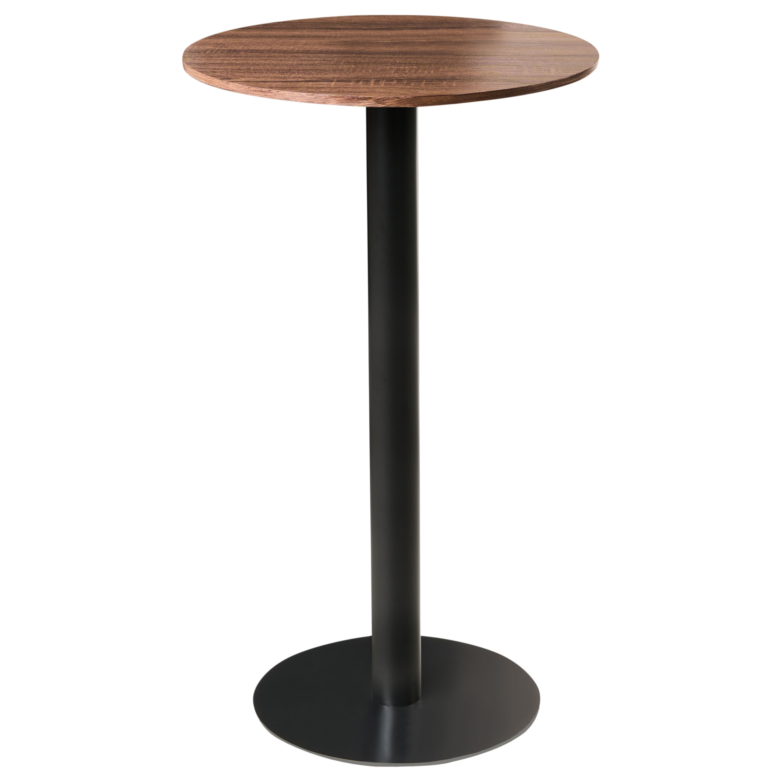 Barbord MORELLA Sort/ mørkebrun 60 cm 60 cm