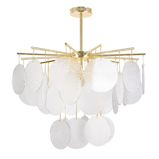 TOOLIGHT hængelampe APP1948-3CP guld, 50x66,5x97,5cm