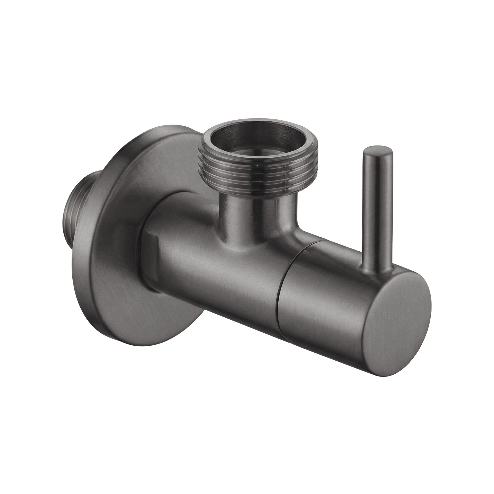 REA vinkelventil 01 1/2" x 3/4" , Titan, 7,1x5x5cm
