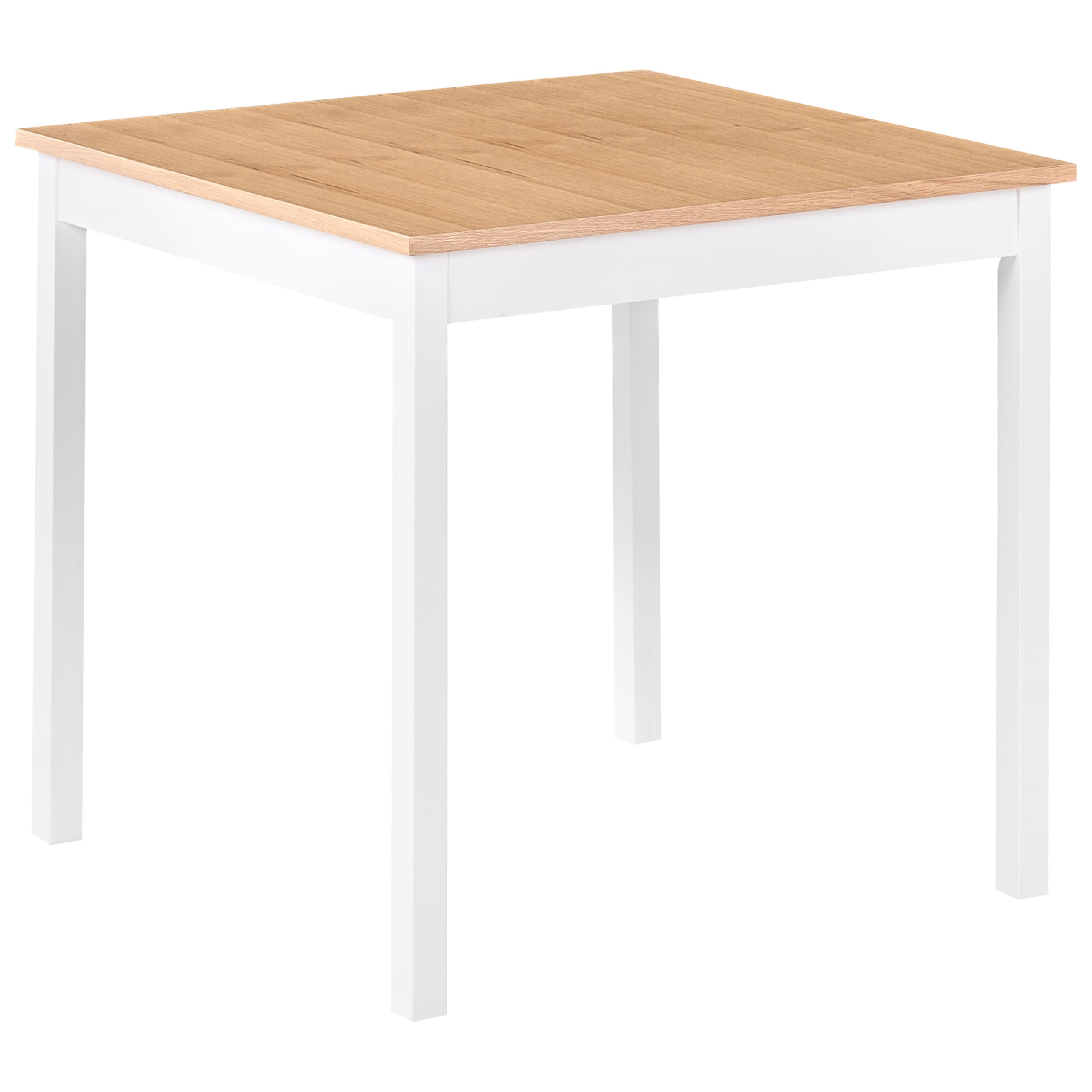 Spisebord BATTERSBY Lys eg 80 cm 80 cm