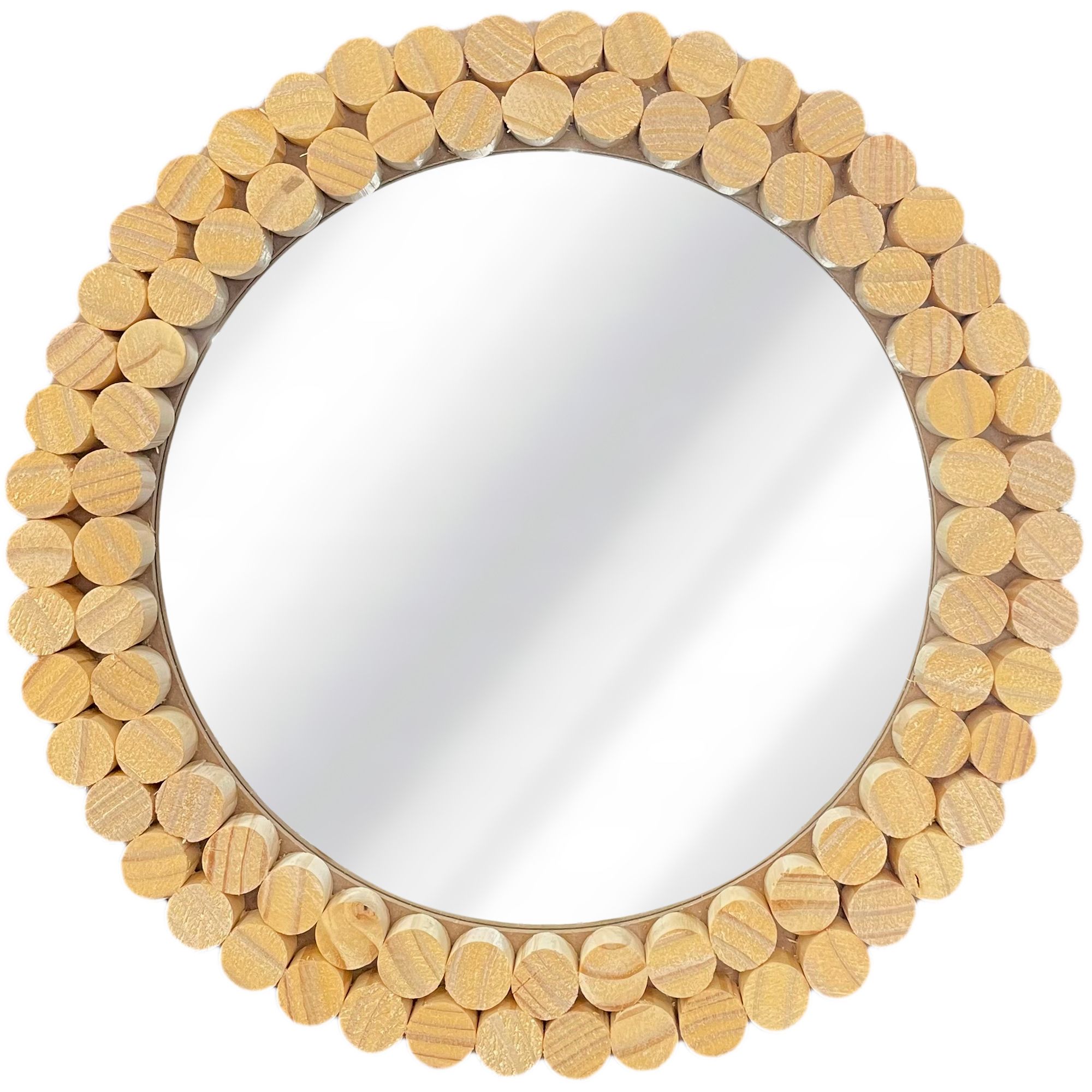 REA spejl KLNA-MR01 35cm Beige 3x36x36cm