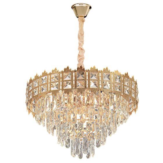 TOOLIGHT hængende loftlampe G049-CP 60CM 60CM Guld 83x55x38cm