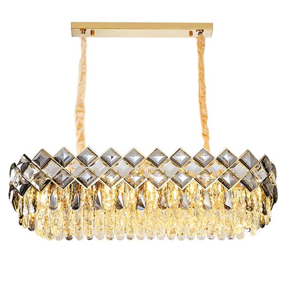 Toolight Pendellampe APP1539-12CP80 Guld 80x29x29cm