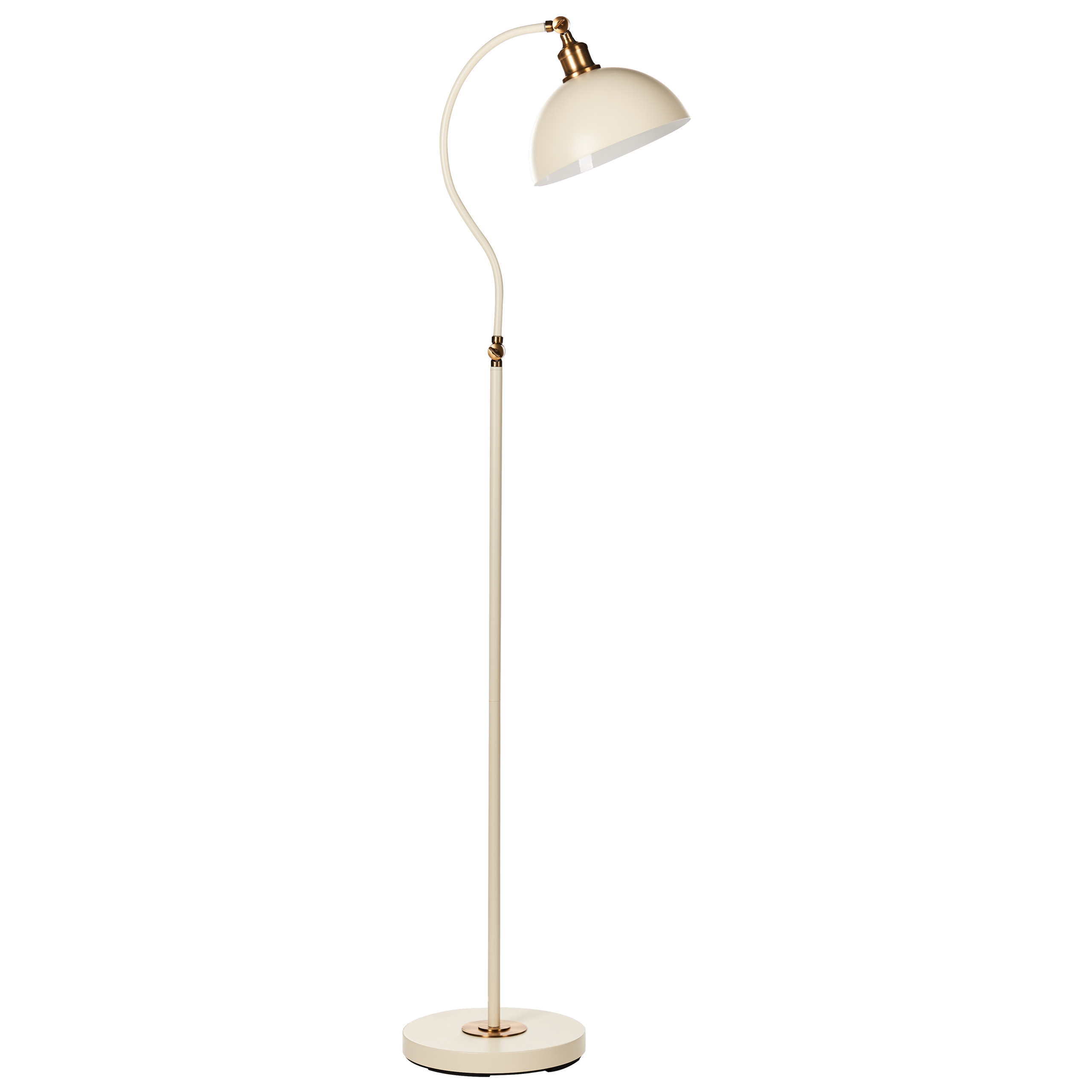 Gulvlampe LENNON Justerbar Metal Lys Beige