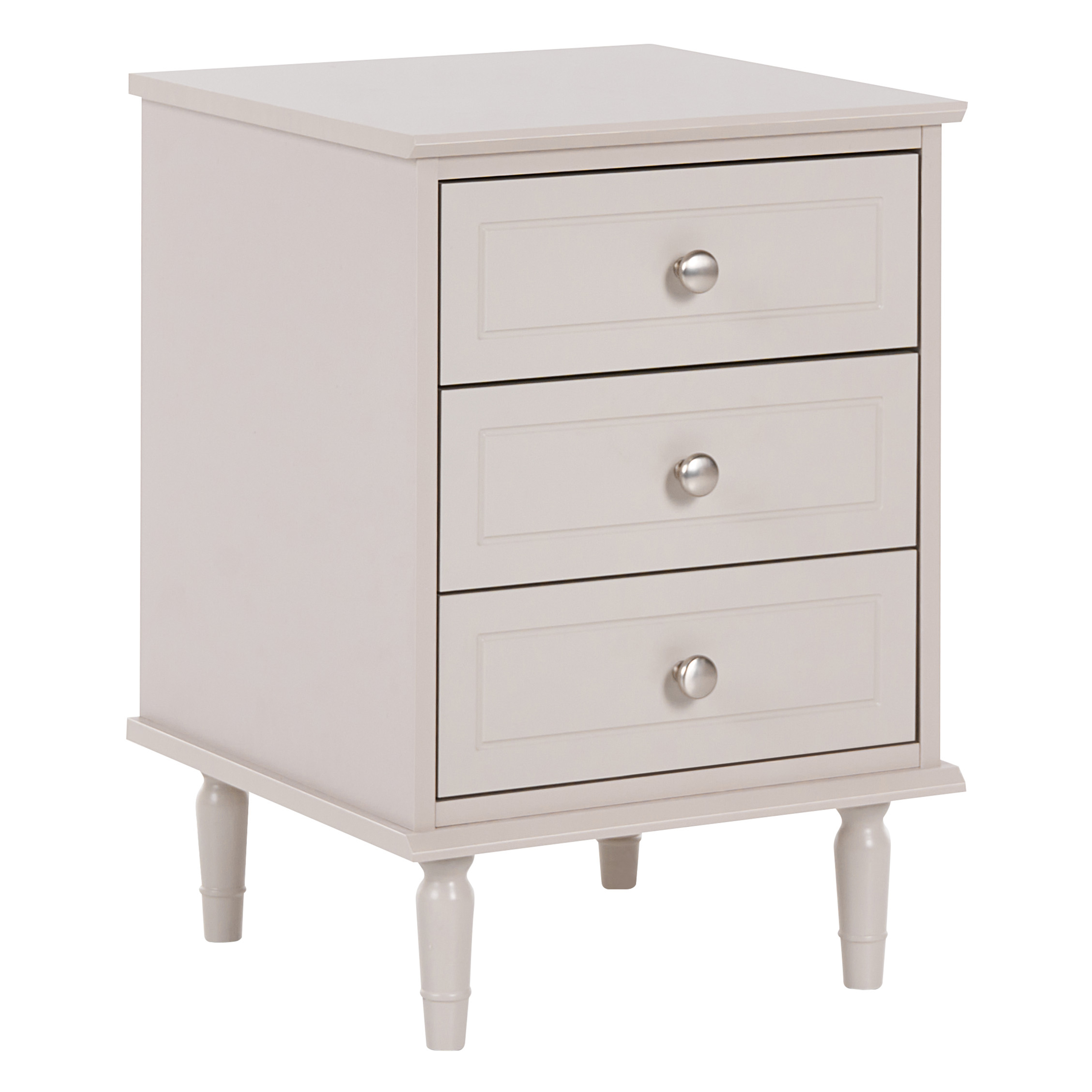 Natbord med 3 skuffe OBERON Beige