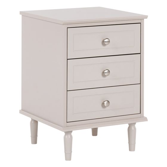 Natbord med 3 skuffe OBERON Beige